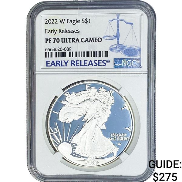 2022-W Silver Eagle NGC PF70 Ultra Cameo