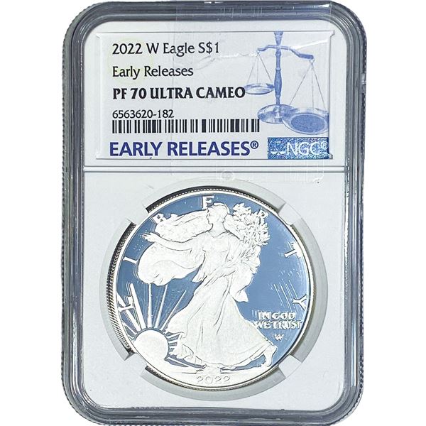 2022-W Silver Eagle NGC PF70 Ultra Cameo