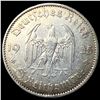Image 2 : 1935 Germany Silver 5 Riechsmark