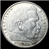 Image 1 : 1936 Germany Silver 5 Riechsmark