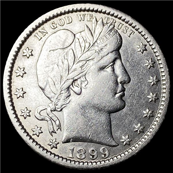 1899-O Silver Barber Quarter CLOSELY  UNCIRCULATED