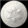 Image 1 : 1852 Silver Three-Cent Piece CLOSELY  UNCIRCULATED