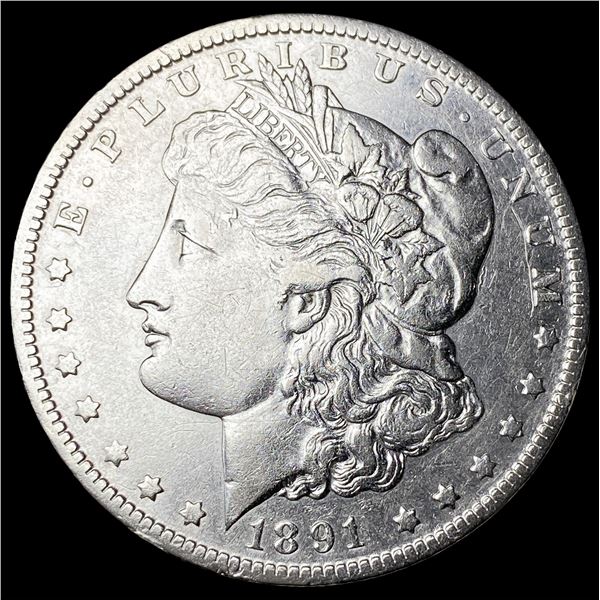1891-O Silver Morgan Dollar NEARLY  UNCIRCULATED