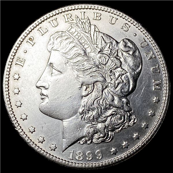 1899-S Silver Morgan Dollar CHOICE AU