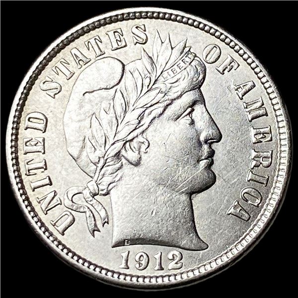 1912-D Silver Barber Dime CLOSELY  UNCIRCULATED