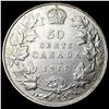 Image 2 : 1917 Canada Silver 50 Cents CLOSELY  UNCIRCULATED