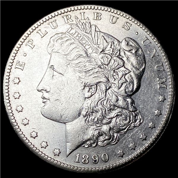 1890-S Silver Morgan Dollar CLOSELY UNCIRCULATED