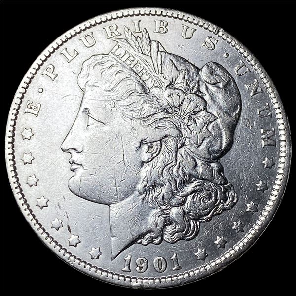 1901 Morgan Silver Dollar NEARLY UNCIRCULATED
