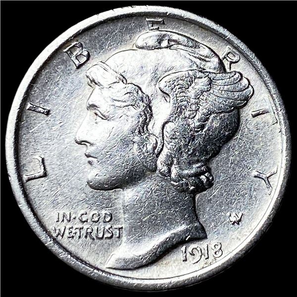 1918 Silver Mercury Dime UNCIRCULATED