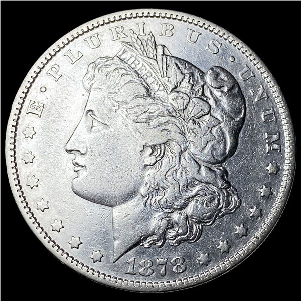 1878 8TF Silver Morgan Dollar NEARLY UNCIRCULATED
