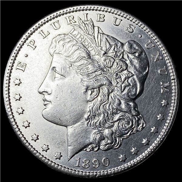 1890-CC Silver Morgan Dollar CLOSELY  UNCIRCULATED