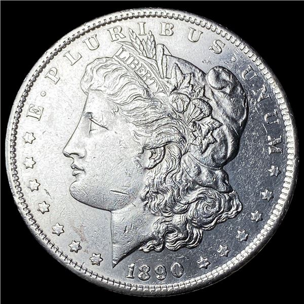 1890-S Morgan Silver Dollar CLOSELY UNCIRCULATED