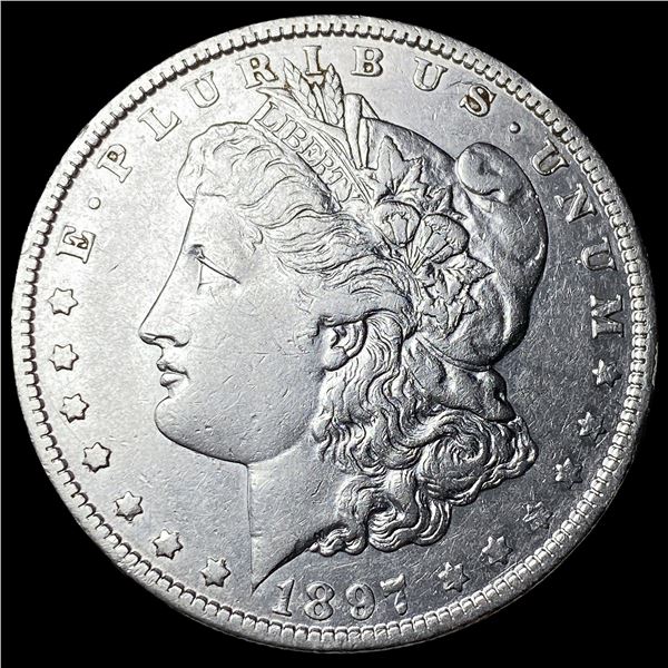 1897-O Silver Morgan Dollar NEARLY  UNCIRCULATED