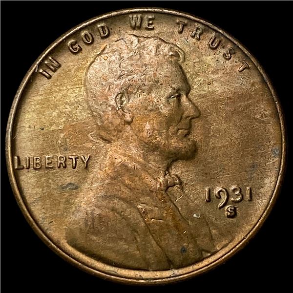 1931-S Lincoln Wheat Cent CHOICE BU