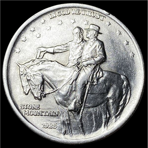 1925 Silver Stone Mountain Half Dollar UNCIRCULATED