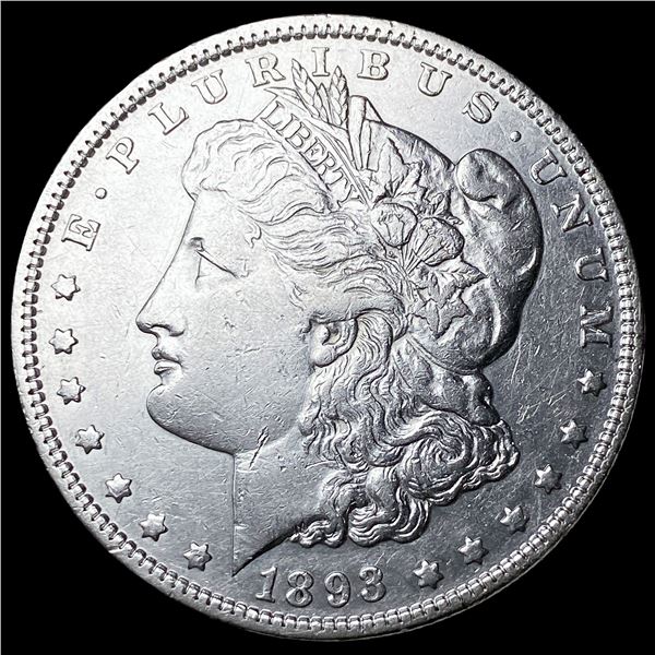 1893 Morgan Silver Dollar CLOSELY  UNCIRCULATED