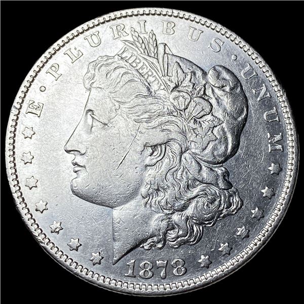 1878 8TF Silver Morgan Dollar NEARLY UNCIRCULATED