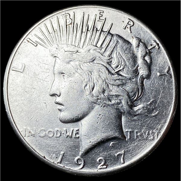 1927-S Silver Peace Dollar CLOSELY  UNCIRCULATED