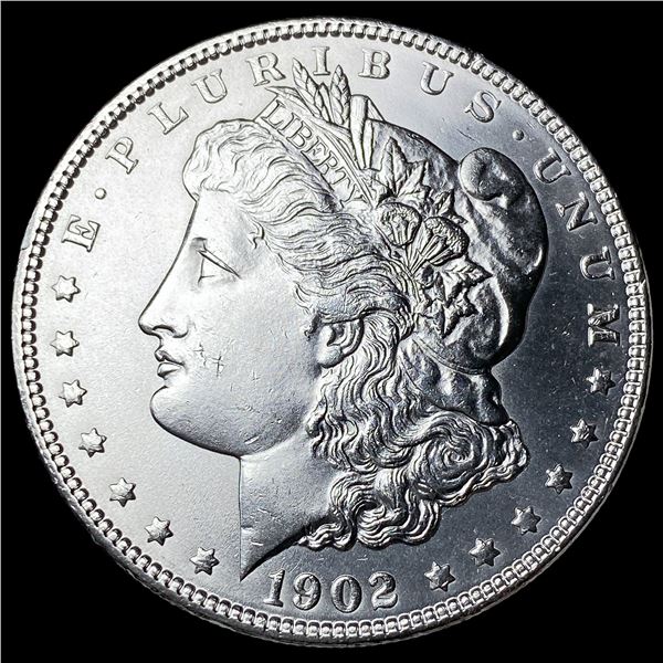 1902 Morgan Silver Dollar NEARLY UNCIRCULATED