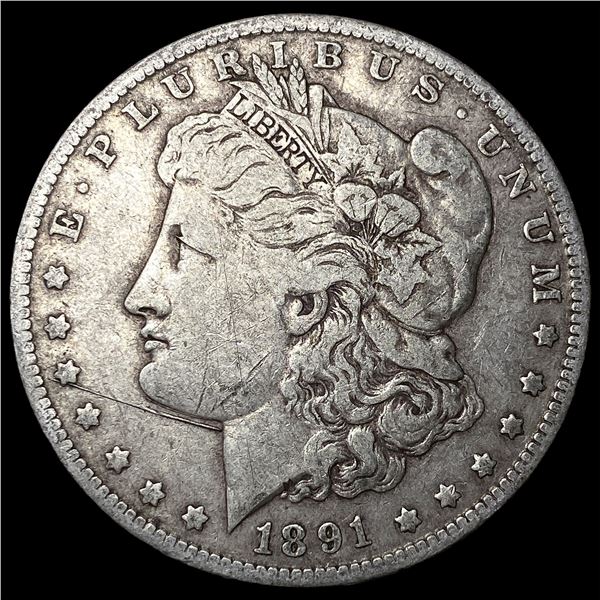 1891-O Silver Morgan Dollar CLOSELY  UNCIRCULATED