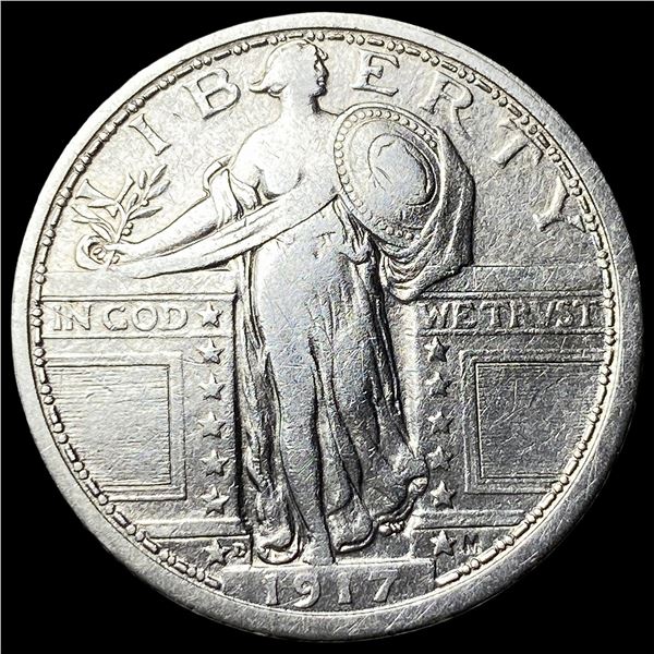 1917-D Type 1 Standing Liberty Quarter UNCIRCULATED
