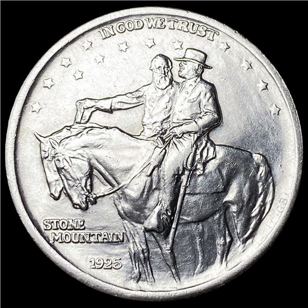 1925 Silver Stone Mountain Half Dollar UNCIRCULATED