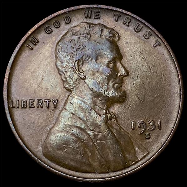 1931-S Lincoln Wheat Cent UNCIRCULATED
