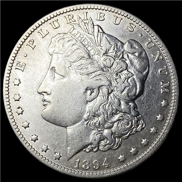 1894-O Silver Morgan Dollar NEARLY  UNCIRCULATED