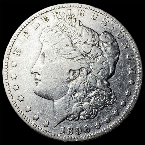 1896-S Silver Morgan Dollar LIGHTLY  CIRCULATED