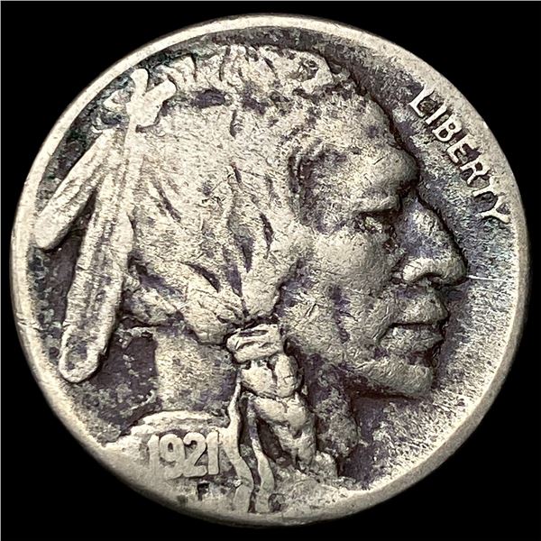 1921-S Buffalo Nickel LIGHTLY CIRCULATED