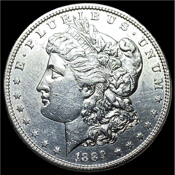 1889-S Morgan Silver Dollar CHOICE AU