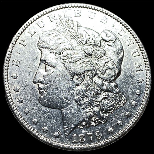 1879-S Rev 78 Silver Morgan Dollar CLOSELY UNCIRCULATED