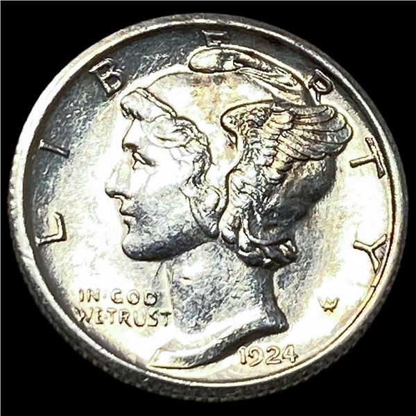 1924-S Silver Mercury Dime UNCIRCULATED