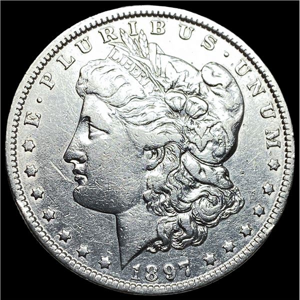 1897-O Morgan Silver Dollar NEARLY UNCIRCULATED