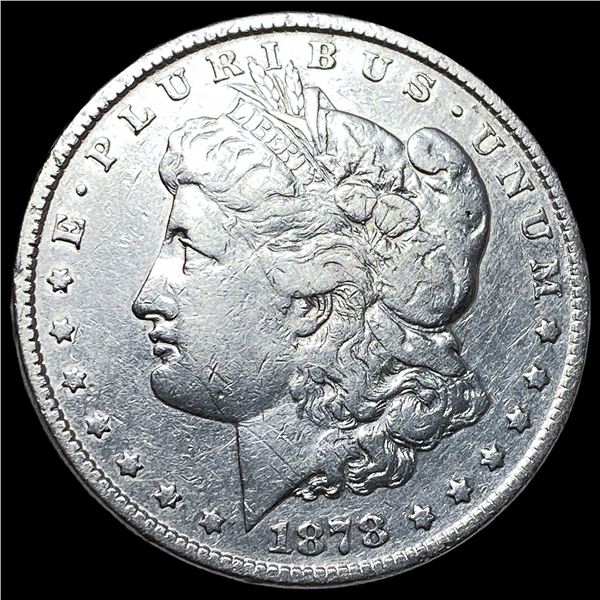 1878 8TF Silver Morgan Dollar LIGHTLY CIRCULATED