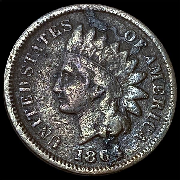 1864 Indian Head Cent LIGHTLY CIRCULATED