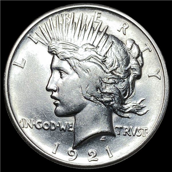 1921 Silver Peace Dollar CLOSELY UNCIRCULATED