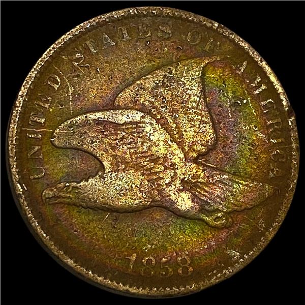 1858 Flying Eagle Cent LIGHTLY CIRCULATED