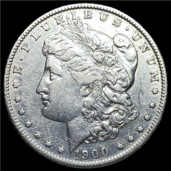 1900-S Silver Morgan Dollar NEARLY  UNCIRCULATED