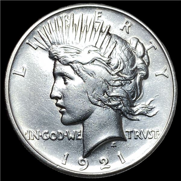 1921 Silver Peace Dollar CLOSELY UNCIRCULATED