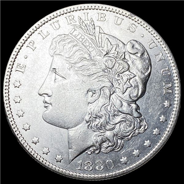 1880-O Micro O Morgan Silver Dollar CLOSELY UNCIRCULATED
