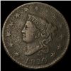 Image 1 : 1820 Coronet Head Large Cent HIGH GRADE