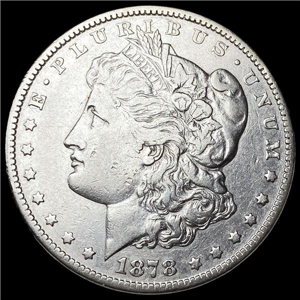 1878-CC Silver Morgan Dollar ABOUT  UNCIRCULATED