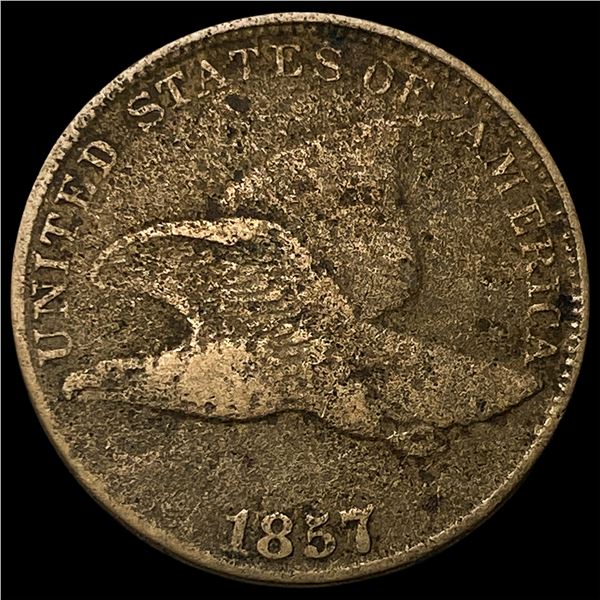 1857 Flying Eagle Cent LIGHTLY CIRCULATED