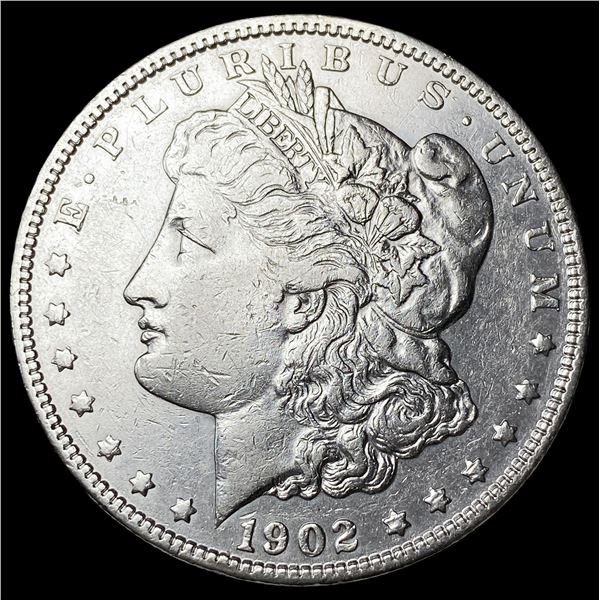 1902 Morgan Silver Dollar NEARLY UNCIRCULATED