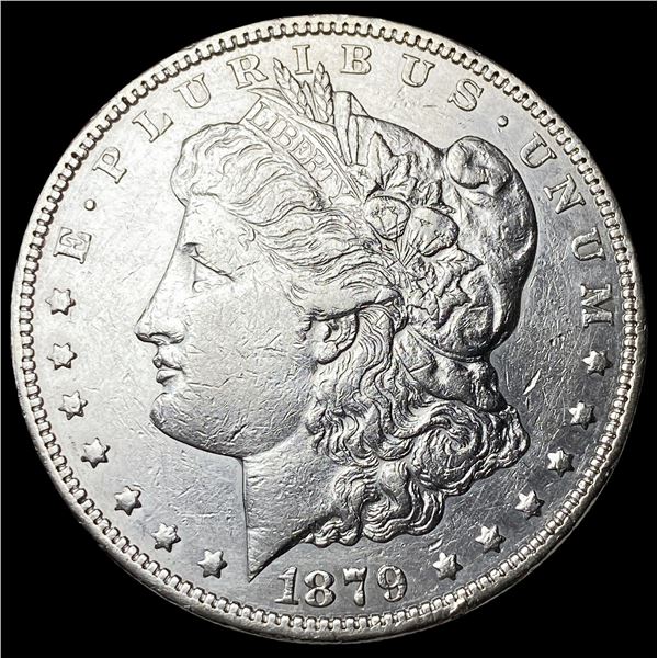 1879-S Rev 78 Silver Morgan Dollar CLOSELY UNCIRCULATED