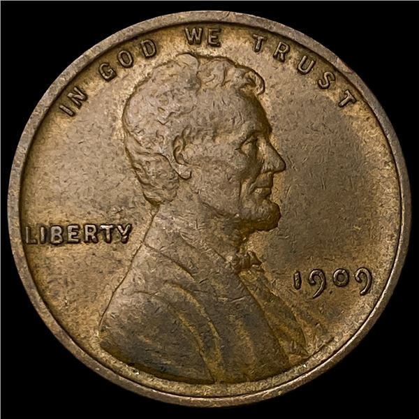 1909 Lincoln Wheat Cent CLOSELY UNCIRCULATED