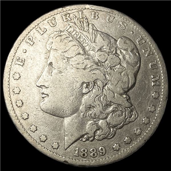 1889-CC Silver Morgan Dollar LIGHTLY  CIRCULATED