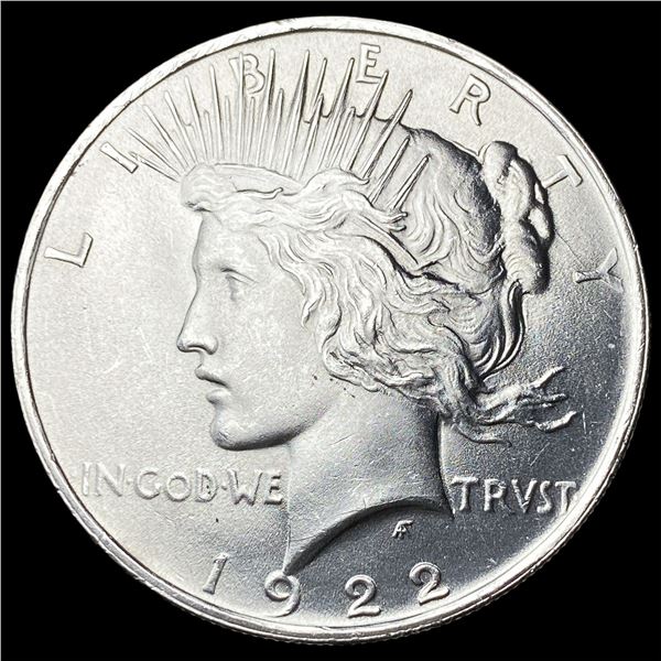1922 Silver Peace Dollar CHOICE BU