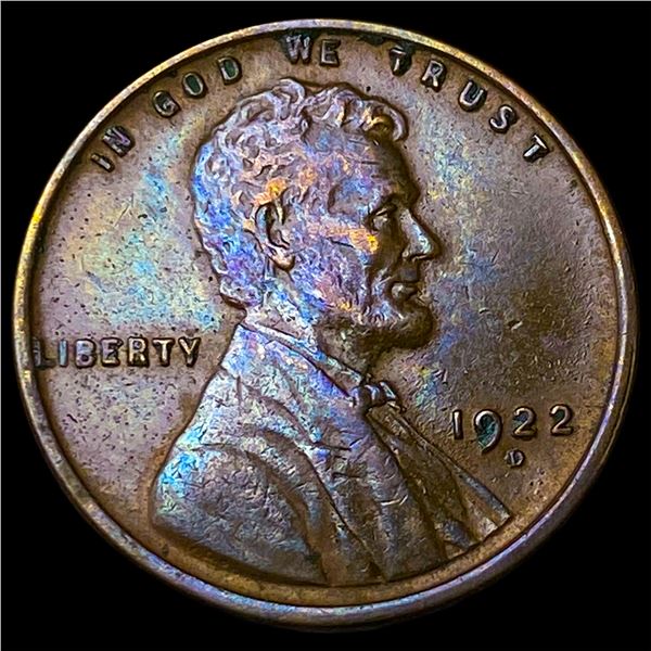 1922-D Lincoln Wheat Cent CLOSELY  UNCIRCULATED